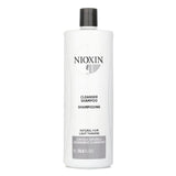 Nioxin Hair Care Derma Purifying System 1 Cleanser Shampoo (Natural Hair, Light Thinning) 1000ml