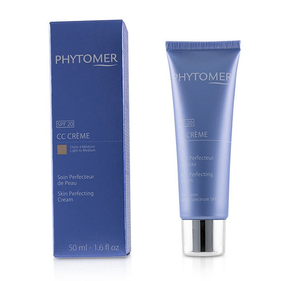 Phytomer CC Creme Skin Perfecting Cream SPF 20 #Light to Medium 50ml/1.6oz