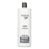 Nioxin Hair Care Derma Purifying System 2 Cleanser Shampoo (Natural Hair, Progressed Thinning) 1000ml
