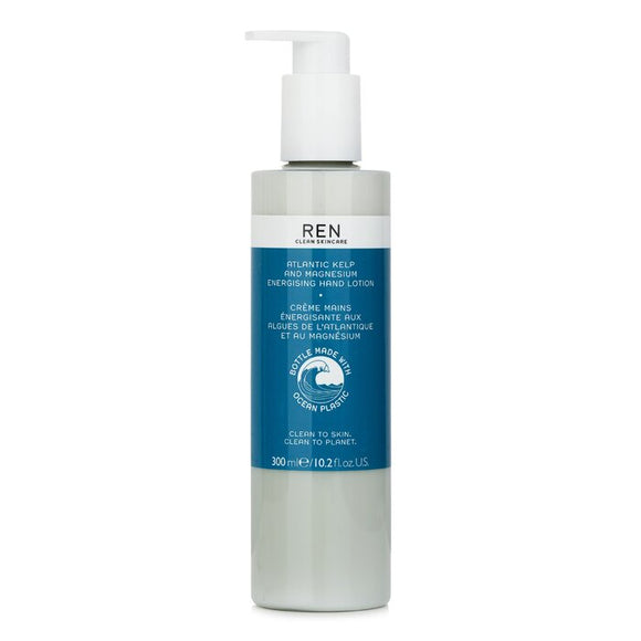 Ren Atlantic Kelp And Magnesium Energising Hand Lotion 300ml/10.2oz