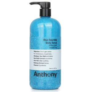 Anthony Logistics For Men Blue Sea Kelp Body Scrub 946ml/32oz