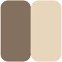 INIKA Organic Baked Mineral Contour Duo Baked Mineral Contour Duo - # Almond 5g - COLOR
