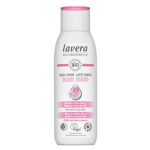 Lavera Body Lotion (Delicate) - With Organic Wild Rose & Organic Shea Butter - For Normal To Dry Skin 200ml/7oz