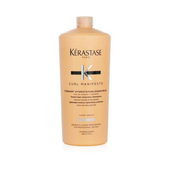 Kerastase Curl Manifesto Fondant Hydratation Essentielle Lightweight Moisture Replenishing Conditioner (Salon Size) 1000ml/34oz