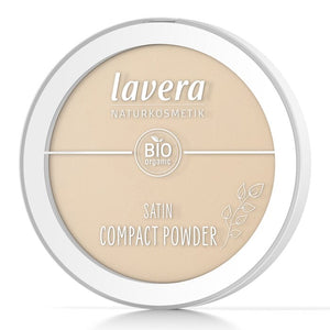 Lavera Satin Compact Powder - 02 Medium 14g