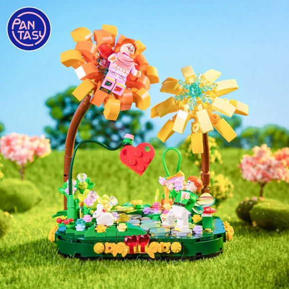 Pantasy Magical Jungle Series - The Wizard of Flowers Building Bricks Set 15*13*22cm