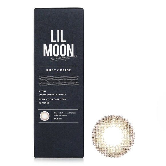 Pia Lilmoon Rusty Beige 1 Day Color Contact Lenses - - 2.50 10pcs