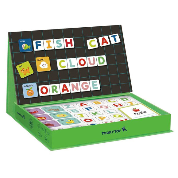 Tooky Toy Co Magnetic Box-Alphabet 26x19x5cm