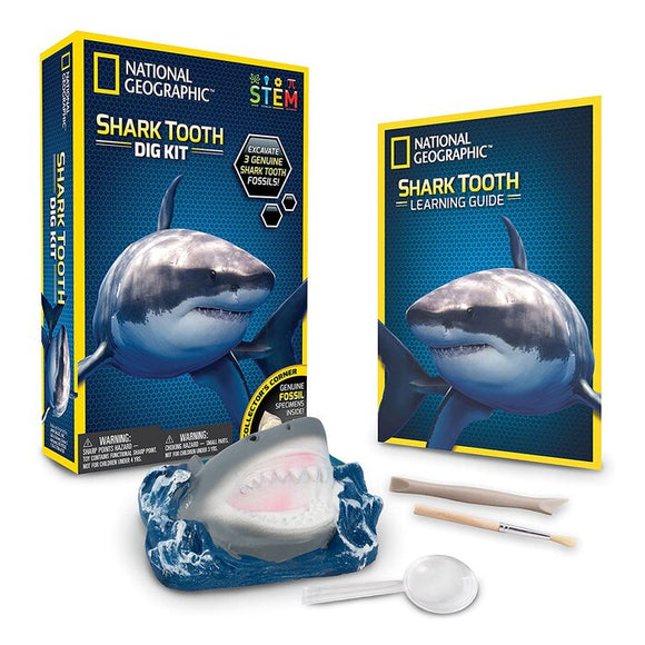 National Geographic National Geographic Shark Tooth Dig Kit 18 x 6 x 25cm