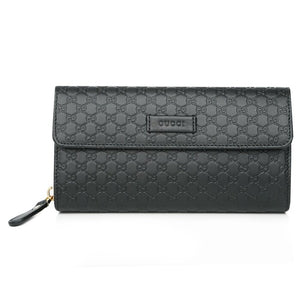 Gucci Gucci Bifold Long Wallet 449364 Black