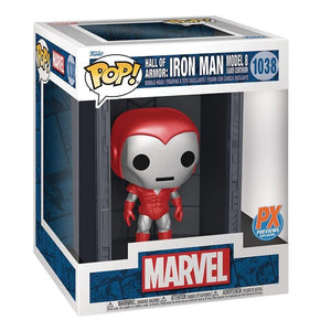 Funko POP! Deluxe: Marvel Ironman MK8 Silver Centurion Toy Figures 21x17x14cm