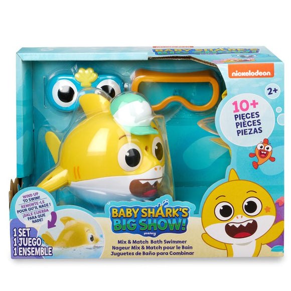 Pinkfong Babyshark - Mix and Match Bath Swimmer 13x23x17cm