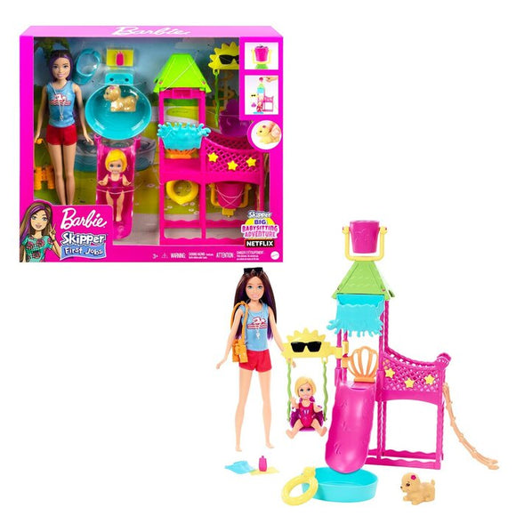 Barbie Skipper First Jobs¢â - Waterpark 36x8x32cm