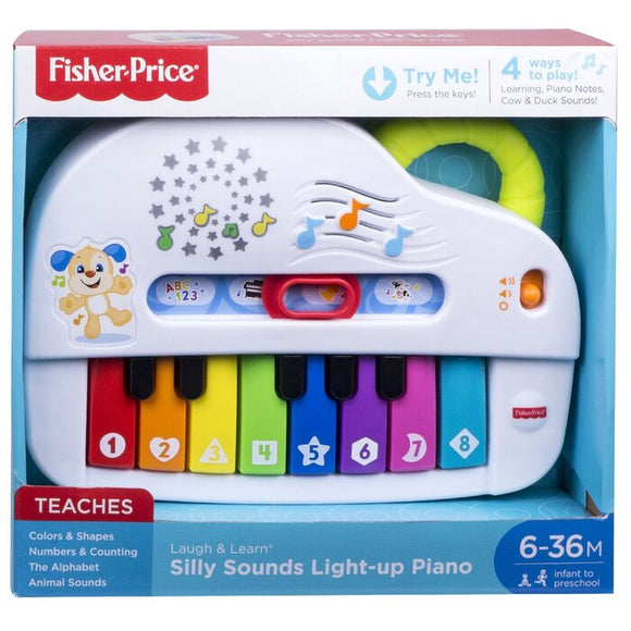 Fisher-Price Laugh & Learn¢â Silly Sounds Light-Up Piano 27x6x24cm