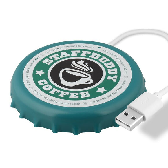 Happythings USB Mug Warmer - Green 11x11x2cm