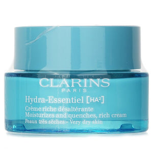 Clarins Hydra-Essentiel [HA2] Moisturizes And Quenches, Rich Cream (For Very Dry Skin) 50ml/1.6oz