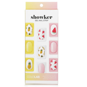 Cololab Showker Gel Nail Strip # CNA604 I'm Fine Watermelon 1pcs