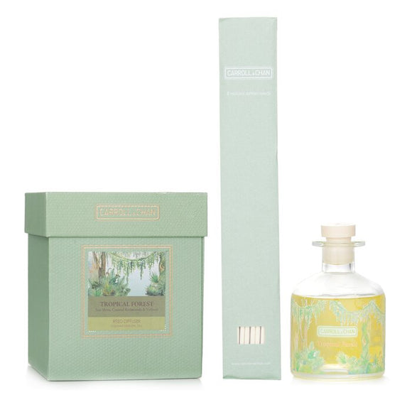 Carroll & Chan Reed Diffuser Refill Set - # Tropical Forest (Sea Moss, Coastal Redwoods & Vetiver) 200ml/6.76oz