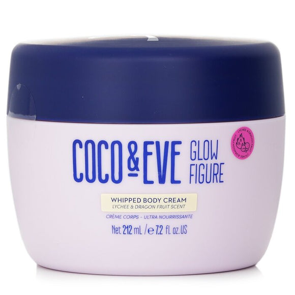 Coco & Eve Glow Figure Whipped Body Cream - # Lychee & Dragon Fruit Scent 212ml/7.2oz