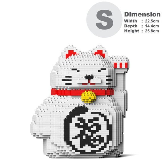 Jekca Maneki Neko 02S-M01 Building Bricks Set 23x14x26cm