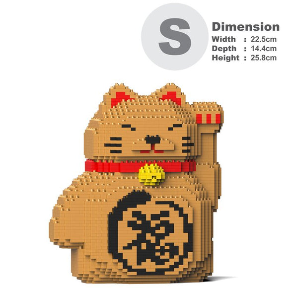 Jekca Maneki Neko 02S-M02 Building Bricks Set 23x14x26cm