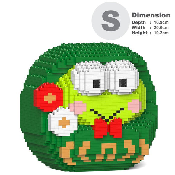 Jekca Keroppi Daruma 01S Building Bricks Set 21x17x21cm