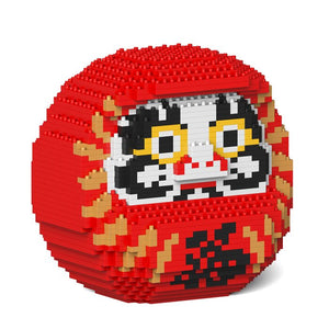 Jekca Daruma Doll 02S-M01 Building Bricks Set 18x14x18cm