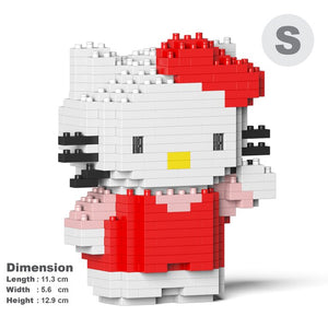 Jekca Hello Kitty 06S Building Bricks Set 11x6x13cm