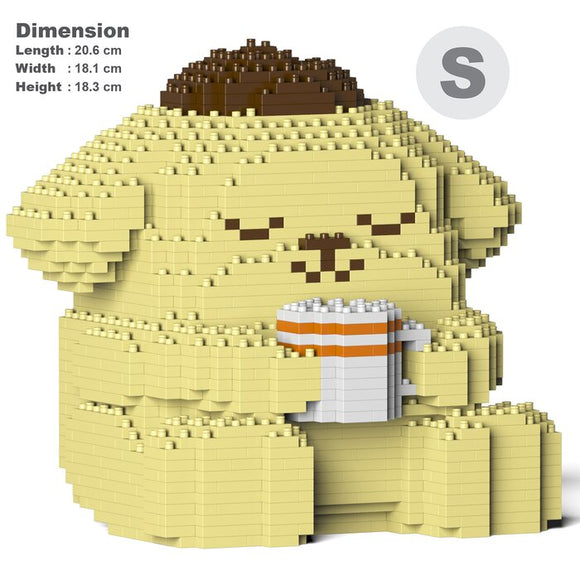 Jekca Pompompurin 03S Building Bricks Set 21x18x18cm