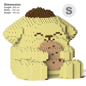 Jekca Pompompurin 04S Building Bricks Set 21x18x18cm