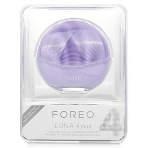 FOREO Luna 4 Mini Dual-Sided Facial Cleansing Massager - Lavender 1pcs