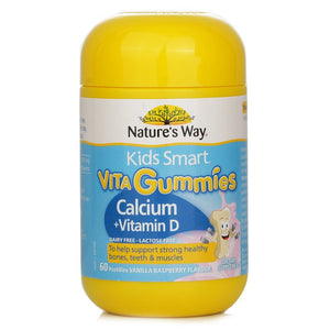 NATURE'S WAY Nature's Way - Nature's Way Kids Smart Vita Gummies Calcium 60 Pastilles -[Parallel Import Product] 60 pastilles