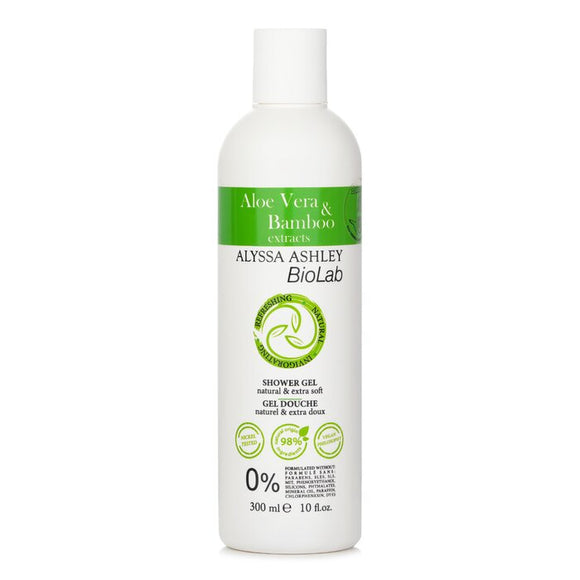 Alyssa Ashley Biolab Aloe Vera & Bamboo Shower Gel 300ml/10oz