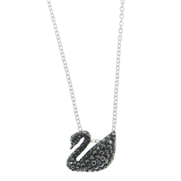 Swarovski Swarovski Iconic Swan pendant Swan 5347330 - Small, Black, Rhodium plated Black