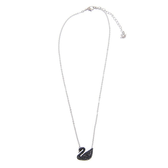 Swarovski Swarovski Iconic Swan pendant Swan 5347329 - Medium, Black, Rhodium plated Black