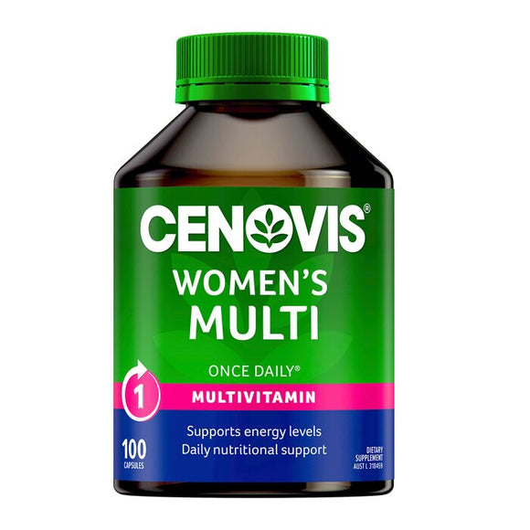 Cenovis [Authorized Sales Agent] Cenovis Once Daily Women's Multi - 100 Capsules 100pcs/box