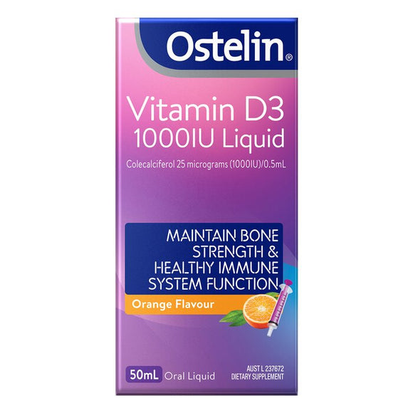 Ostelin [Authorized Sales Agent]Ostelin Vitamin D Liquid (adult) 50ml 50ml