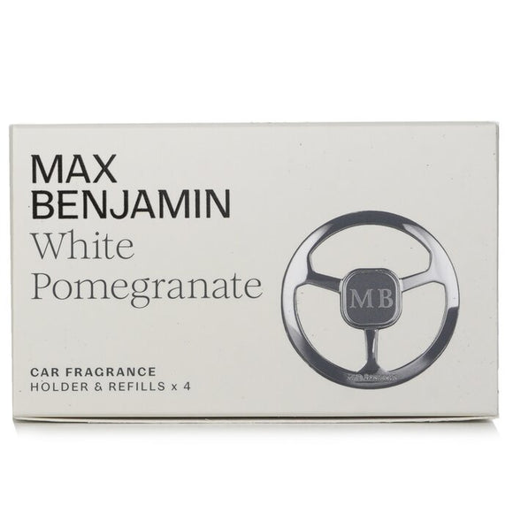 Max Benjamin Car Fragrance Gift Set - White Pomegranate 4pcs