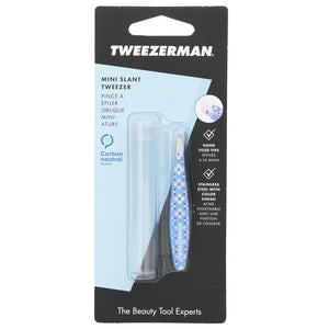 Tweezerman Mini Slant Tweezer - Lisbon Sea -