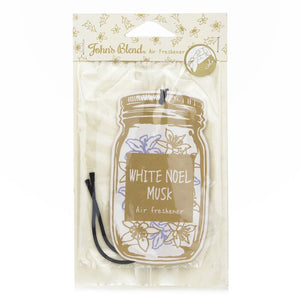 John's Blend Air Freshener - White Noel Musk 1pc