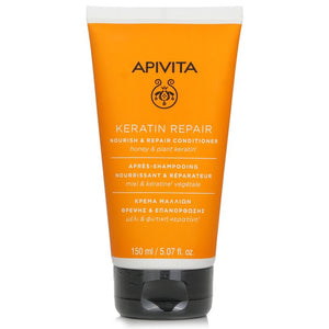 Apivita Keratin Repair Nourish & Repair Conditioner With Honey & Plant 150ml/5.07oz