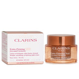 Clarins Extra Firming Creme Nuit Wrinkle Smoothing Revitalizing Night Cream (Dry Skin) 50ml - DETAIL-1