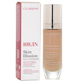 Clarins Skin Illusion Full Coverage Foundation - # 108.3N 30ml - DETAIL-1