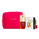 Clarins Favourites Set: Double Serum 30ml+Lip Comfort Oil - # 03 1.4ml+Wonder Volume Mascara XXL 3ml+Double Serum Eye Sample 0.9ml 4pcs - DETAIL-1