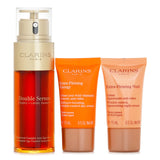 Clarins Double Serum &amp; Extra-Firming Collection: Double Serum 50ml + Day Cream 15ml + Night Cream 15ml + Bag(Unboxed) 3pcs+1bag - DETAIL-1