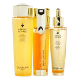 Guerlain Abeille Royale Anti Aging Skincare 3 Step Duo Set (Lotion 150ml + Advanced Serum 50ml + Watery Oil 50ml) 3pcs - DETAIL-1