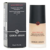 Giorgio Armani Power Fabric Pro Longwear Velvet Matte Foundation - # 3 30ml - DETAIL-1