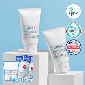 [No. 1 Repurchase] Illiyoon Ceramide Ato Intensive Cream 150ml +150ml Double Plan