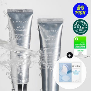 [August All Young Pick/Moisture Genius Cream] Esnature Aqua Squalane Moisture Cream 60ml Double