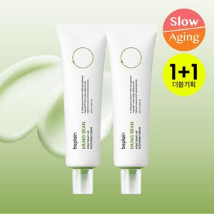 [1+1/Pore Elasticity] Beplain Green Bean Pore Tight-up Soothing Cream 60ml 1+1 Plan